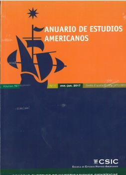 ANUARIO DE ESTUDIOS AMERICANOS VOL 75 Nº 1 (ENERO-JUN 2018)